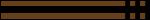 Black-Brown Belt with 3 stripes