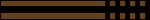 Black-Brown Belt with 5 stripes